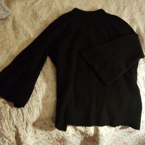 Long, warm winter sweater